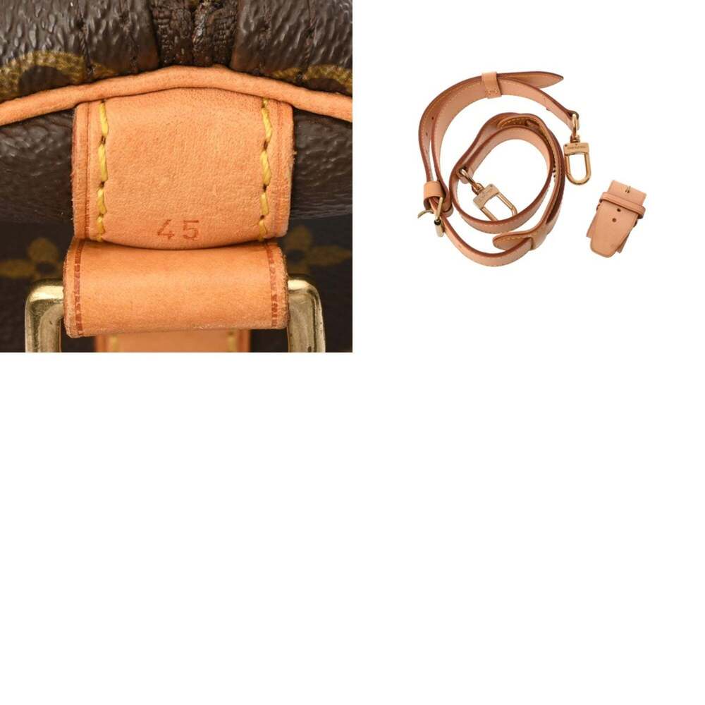 LOUIS VUITTON Brown Monogram Canvas Boston Bag - Picture 11 of 11